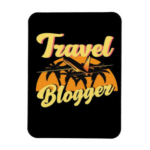 Travel Blogger Magnet