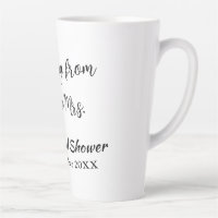 Travel bridal shower add name date miss to Mrs sim