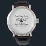 Travel bridal shower add name date miss to Mrs sim Watch<br><div class="desc">Design</div>