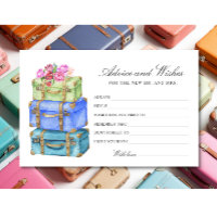 Travel Bridal Shower Advice and Wishes