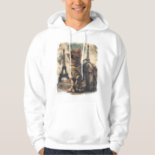Travel Buddy Cat Hoodie