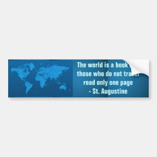 travel bumper sticker