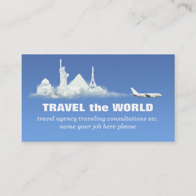 travel business card (Front)