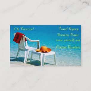 Travel business card