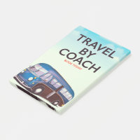 Travel By coach British travel poster