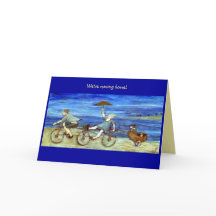 Travel by Tandem Bicycle Moving Home