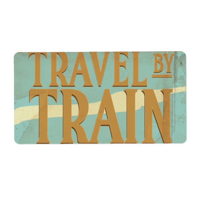 Travel By Train (Front)