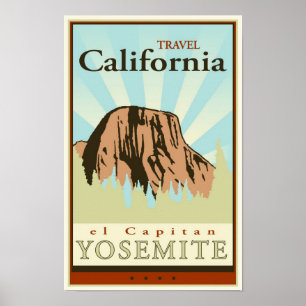 Travel California Poster