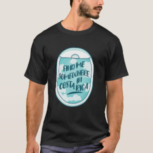 Travel Central American Vacation Costa Rica T-Shirt