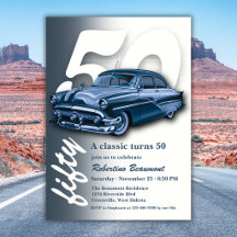 Travel Classic Blue Car Turns 50th Birthday