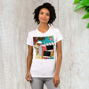 Travel Collage Womens T-Shirt