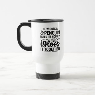 Travel Commuter Mug Igloos Housemates Gift