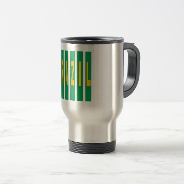 Travel cup DESIGN BRAZIL (Front Right)