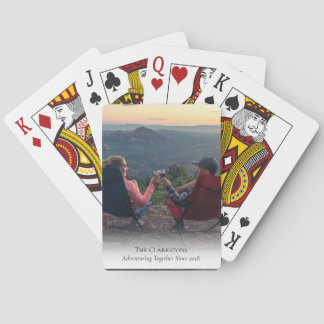 Travel Deck featuring your Adventure Photo Playing Cards