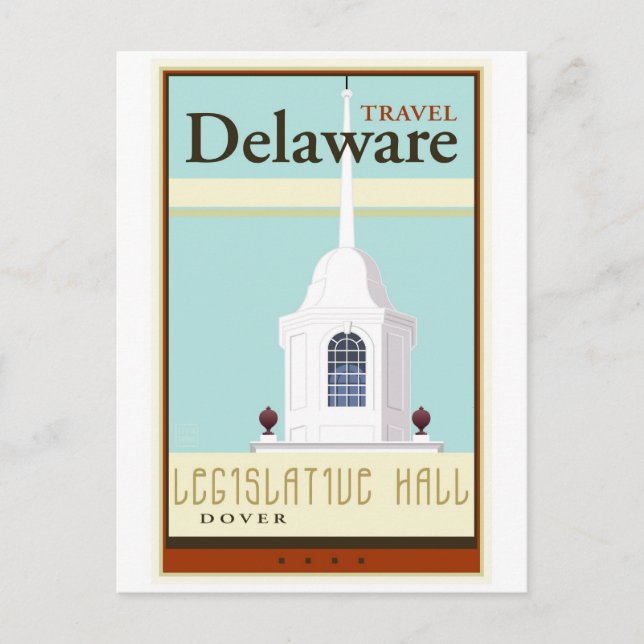 Travel Delaware Postcard (Front)