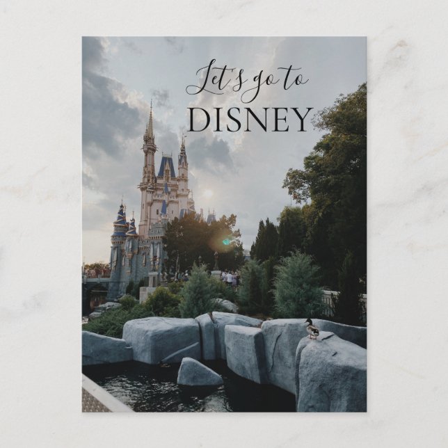 Travel Disney Postcard - Magic Kingdom Castle (Front)