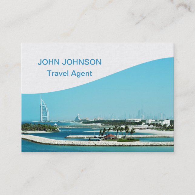 Travel Dubai Business Card (Front)