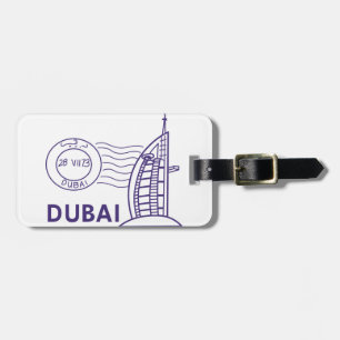 TRAVEL DUBAI LUGGAGE TAG