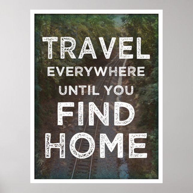 Travel Everywhere Poster (Front)