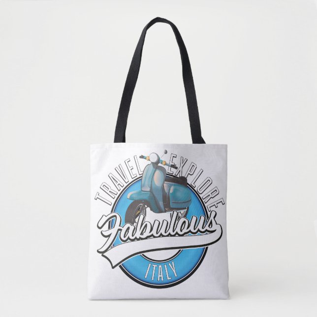 Travel Explore Fabulous Italy  Tote Bag (Front)
