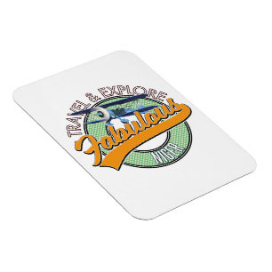 travel explore fabulous Niger logo Magnet
