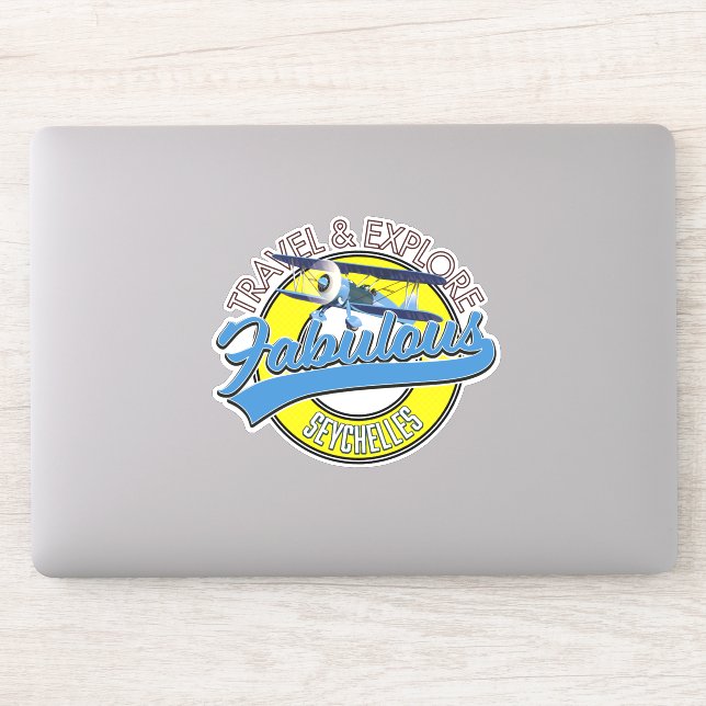 travel explore fabulous Seychelles logo (Computer)