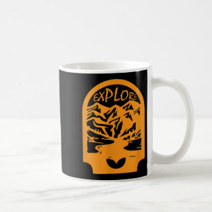 Travel Explore Mountain Graphic Casual Camping Boy Coffee Mug