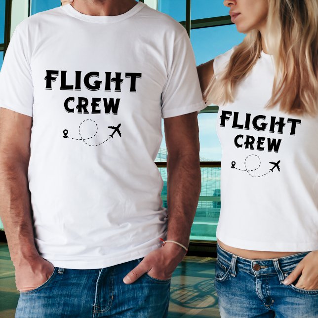 Travel Flight Crew Aeroplane Flying Modern Vacatio T-Shirt (Creator Uploaded)