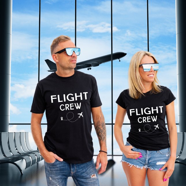 Travel Flight Crew Aeroplane Flying Modern Vacatio T-Shirt (Creator Uploaded)