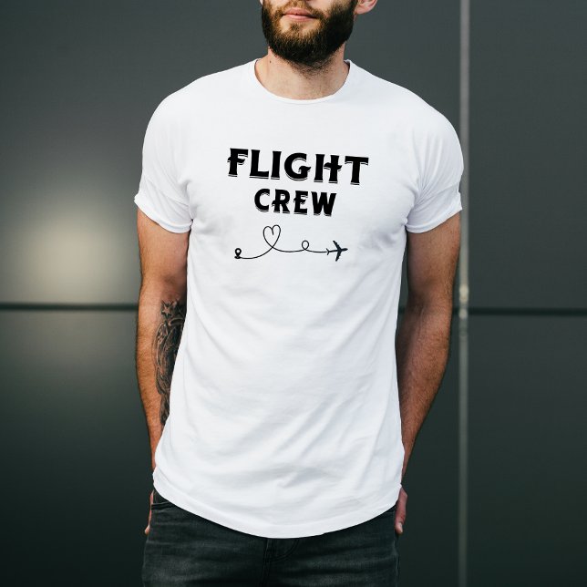 Travel Flight Crew Aeroplane Flying Modern Vacatio T-Shirt (Creator Uploaded)