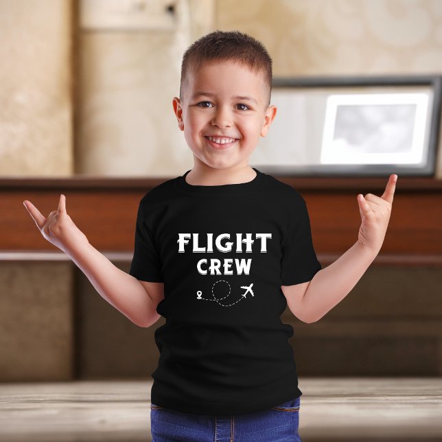 Travel Flight Crew Aeroplane Flying Modern Vacatio Tri-Blend Shirt (Creator Uploaded)