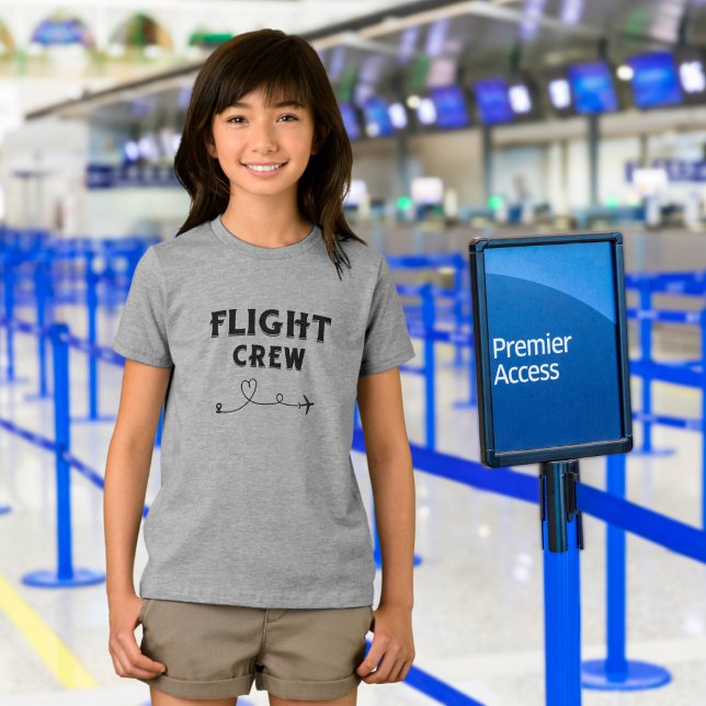 Travel Flight Crew Aeroplane Flying Modern Vacatio Tri-Blend Shirt (Creator Uploaded)