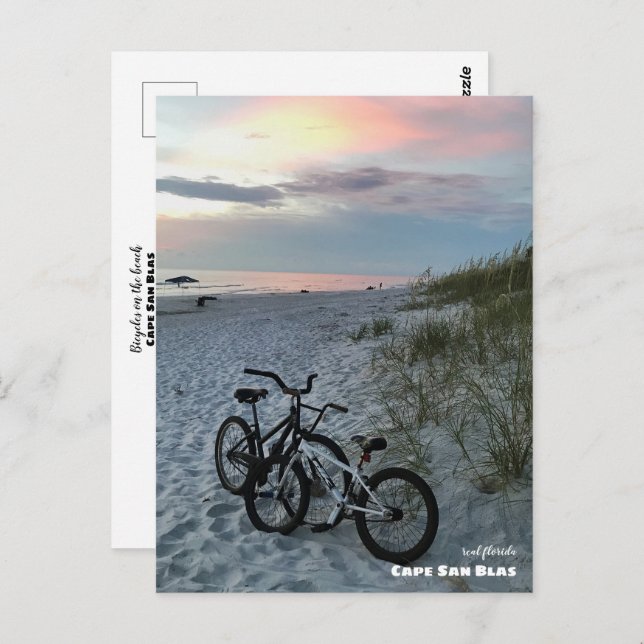 Travel | Florida - Cape San Blas Beach Sunset Postcard (Front/Back)