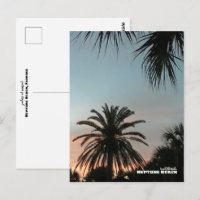 Travel | Florida - Neptune Beach Pink Sunset Palms