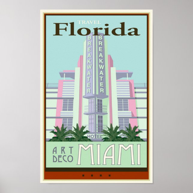 Travel Florida Poster (Front)