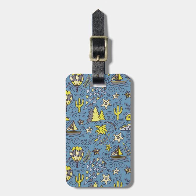 Travel Fun Luggage Tag (Front Vertical)