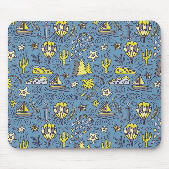 Travel Fun Mouse Pad (Front)