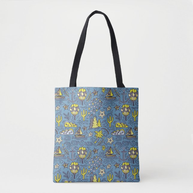 Travel Fun Tote Bag (Front)