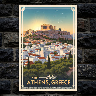 Travel Greece: A Vintage 1960s Poster Collection