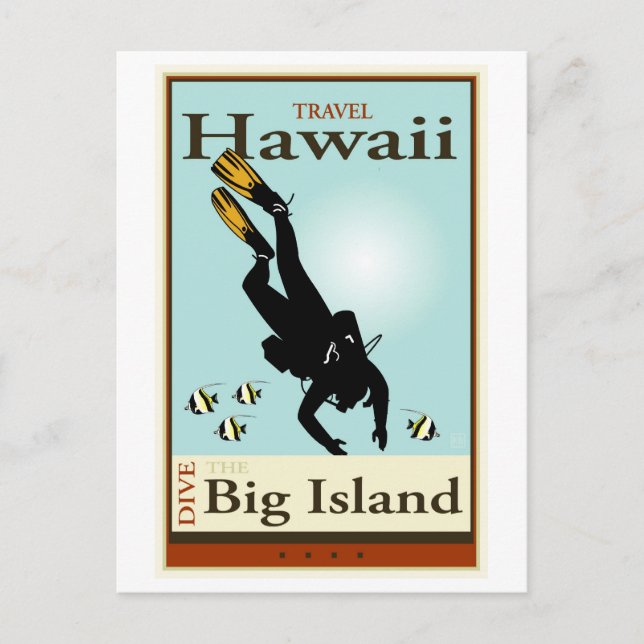 Travel Hawaii Postcard (Front)