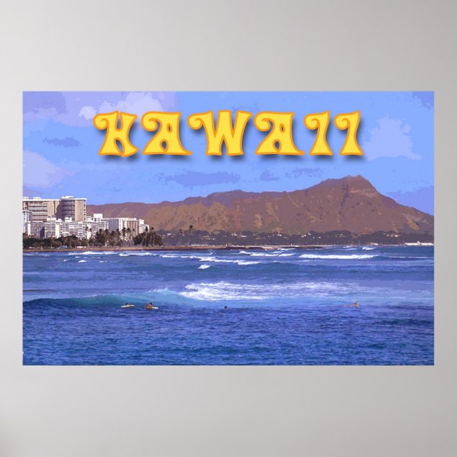 Travel Hawaii Poster (Front)