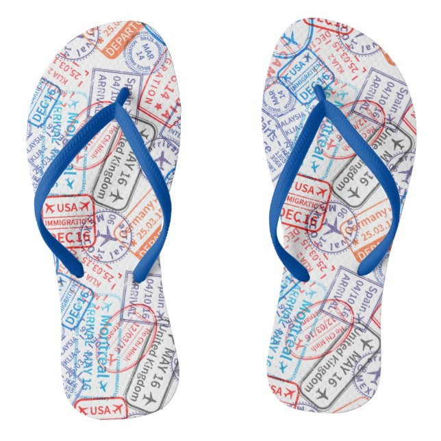 Travel icon jandals (Footbed)