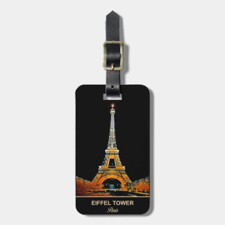 Travel in Style: Eiffel Tower Luggage Tags