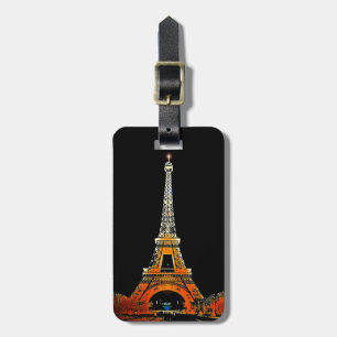 Travel in Style: The Eiffel Tower Luggage Tag