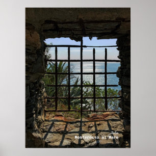 Travel Italy - Monterosso al Mare, Ligurian Sea Poster