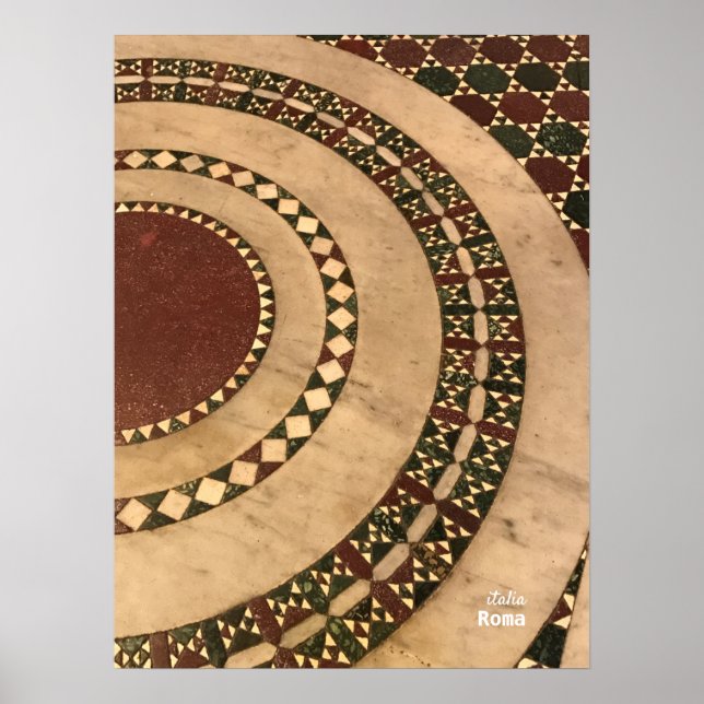 Travel | Italy - Rome, Basilica di Santa Maria Poster (Front)