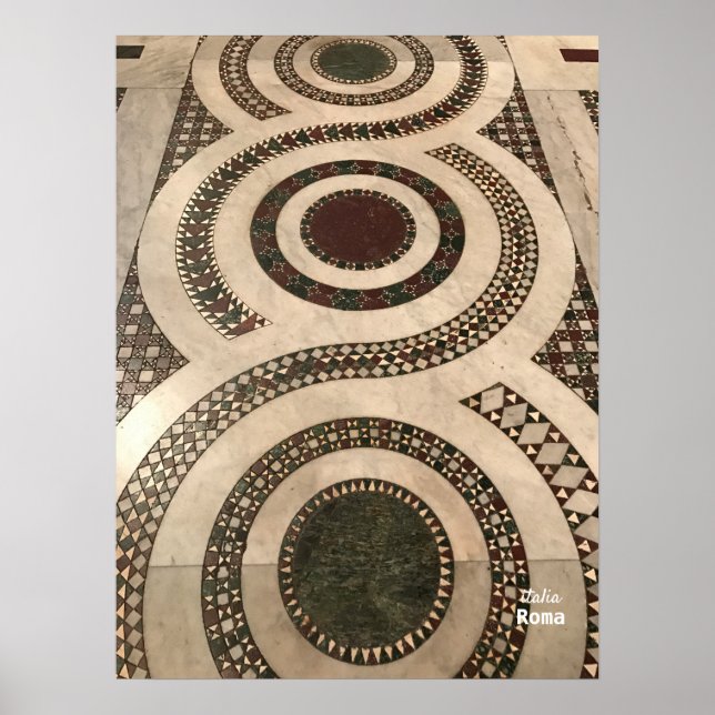 Travel | Italy - Rome,  Basilica di Santa Maria Poster (Front)