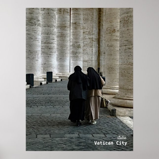 Travel | Italy -- Vatican City,  St. Peters Square Poster (Front)