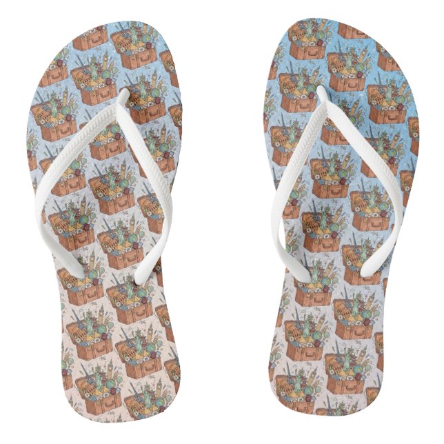 Travel Jandals (Footbed)