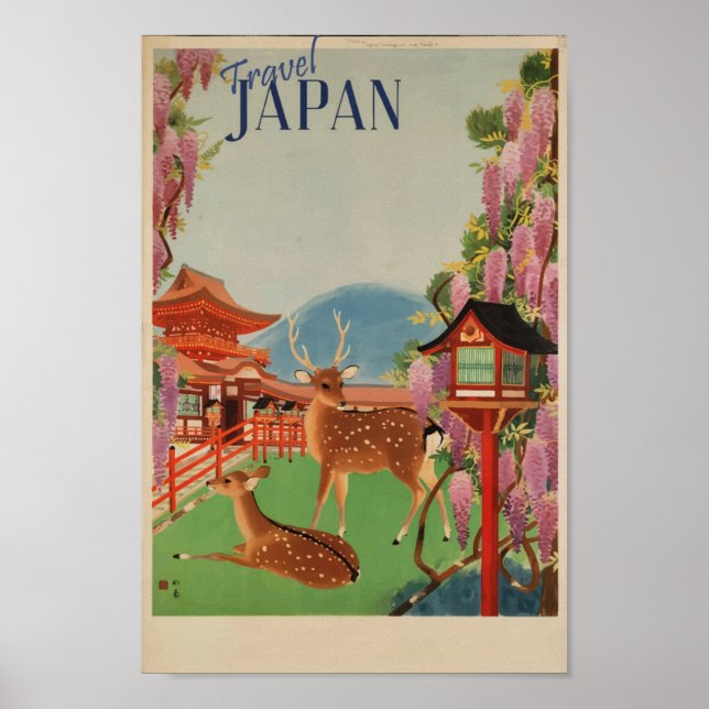 Travel Japan Poster (Front)